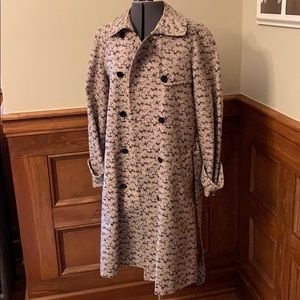 Lovely Marc Jacobs trench coat Size L Tan/Black